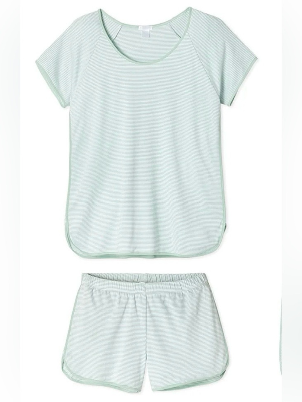 LAKE Pima Shorts Set - Parisian Green - Small